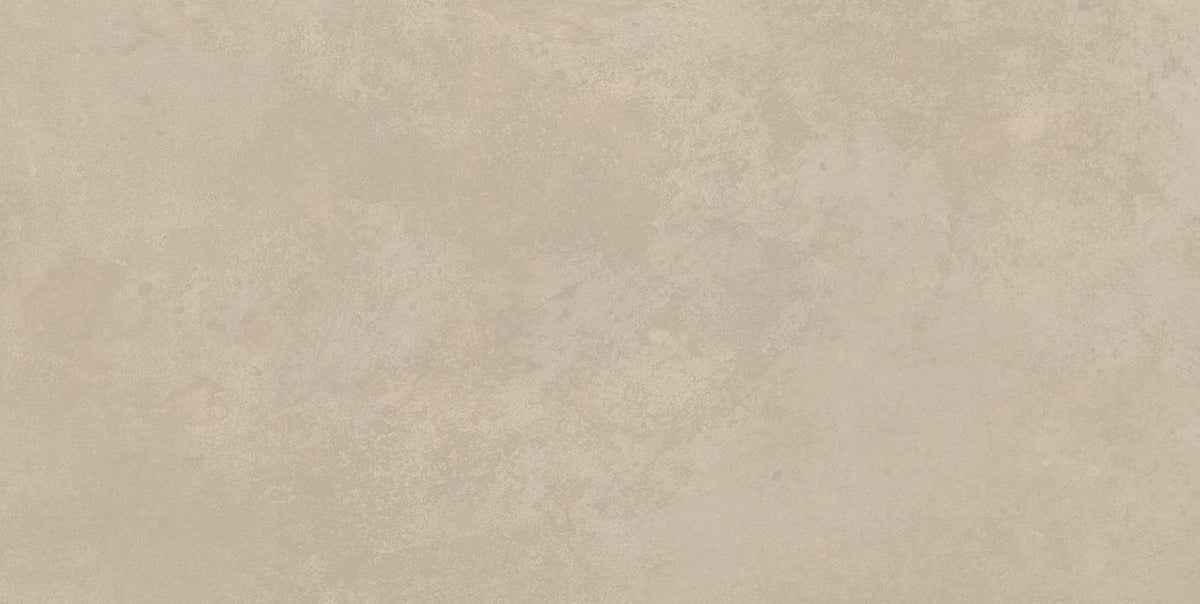 Carrelage effet Béton Beige Crème 60x30x0,9 cm Mat Vetrano - Sol et mur intérieur