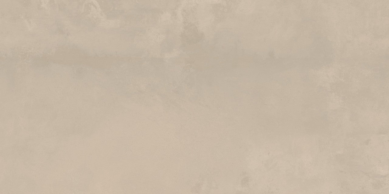 Carrelage effet Béton Beige Crème 120x60x0,9 cm Mat Vetrano - Sol et mur intérieur