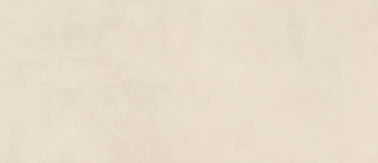 Carrelage effet Béton Beige Ivoire 278x120x0,6 cm Mat Vetrano - Mur intérieur