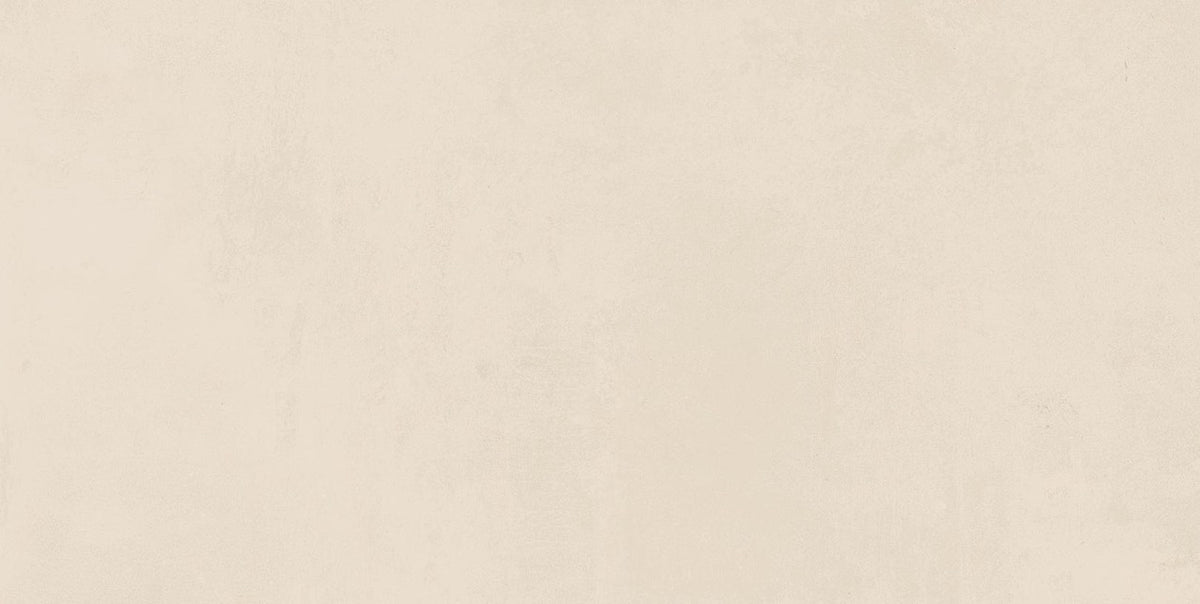 Carrelage effet Béton Beige Ivoire 60x30x0,9 cm Mat Vetrano - Sol et mur intérieur