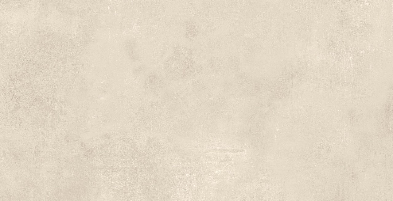 Carrelage effet Béton Beige Ivoire 80x40x0,85 cm Mat Vetrano - Mur intérieur