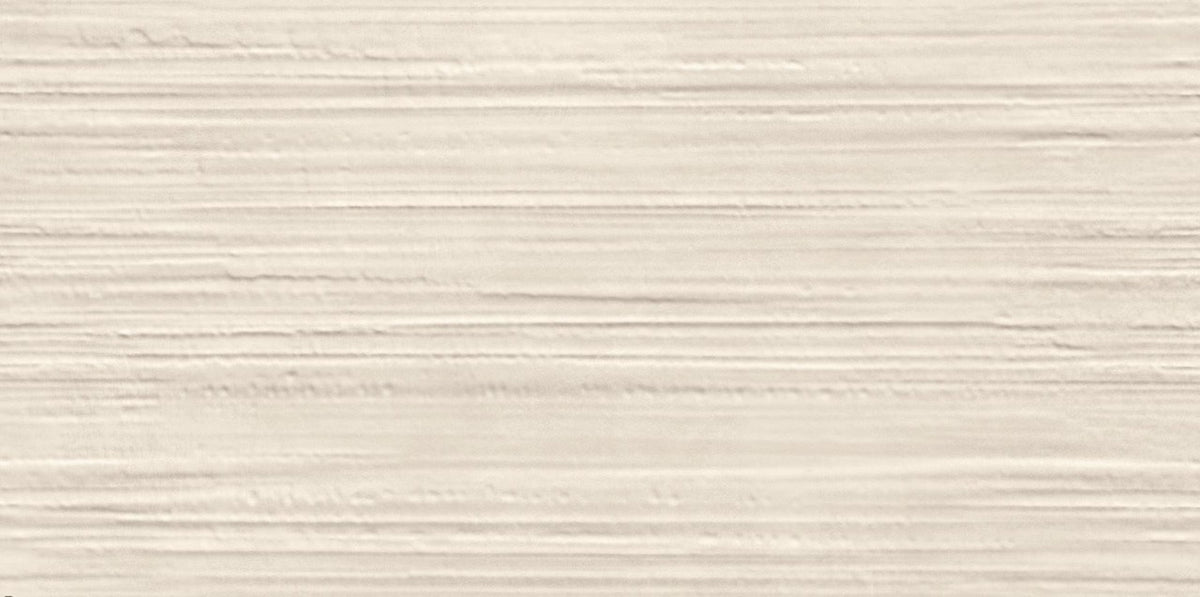 Carrelage effet Béton 3D Beige Ivoire Line 80x40x1 cm Mat Vetrano - Mur intérieur