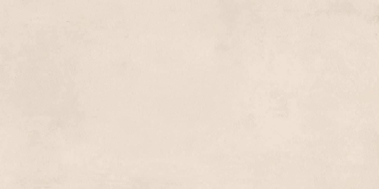 Carrelage effet Béton Beige Ivoire 120x60x0,9 cm Mat Vetrano - Sol et mur intérieur