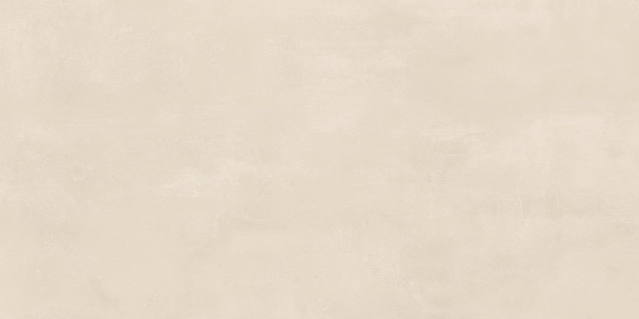 Carrelage effet Béton Beige Ivoire 150x75x0,9 cm Mat Vetrano - Sol et mur intérieur