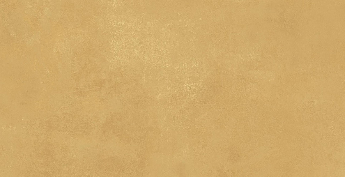 Carrelage effet Béton Jaune Ambre 80x40x0,85 cm Mat Vetrano - Mur intérieur