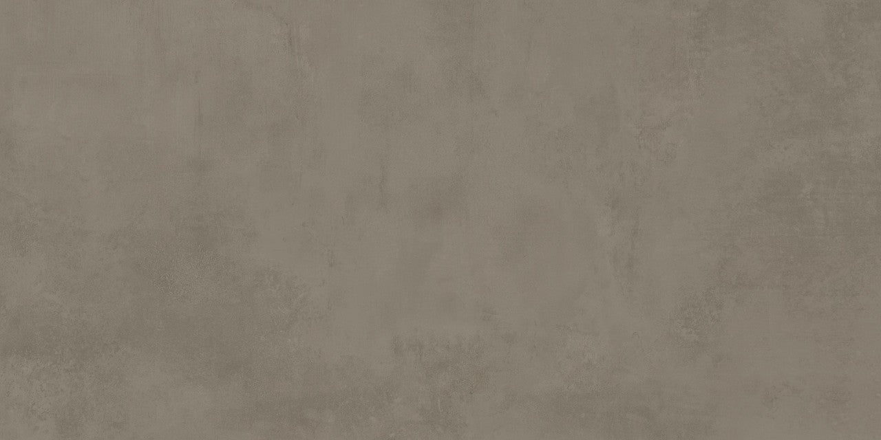 Carrelage effet Béton Gris Terre 120x60x0,9 cm Mat Vetrano - Sol et mur intérieur