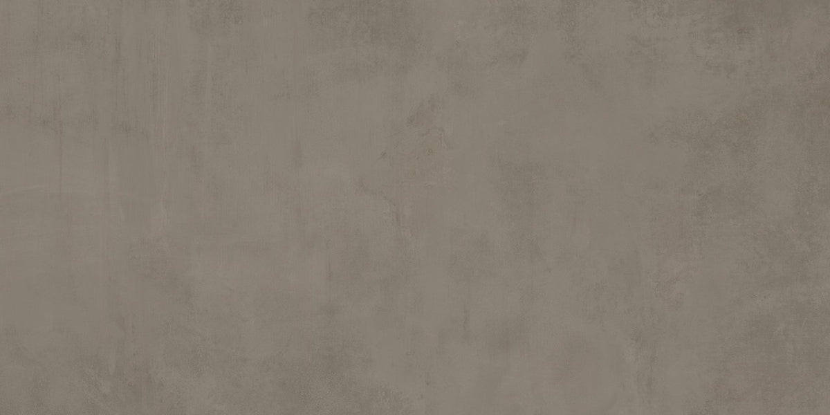 Carrelage effet Béton Gris Terre 150x75x0,9 cm Mat Vetrano - Sol et mur intérieur