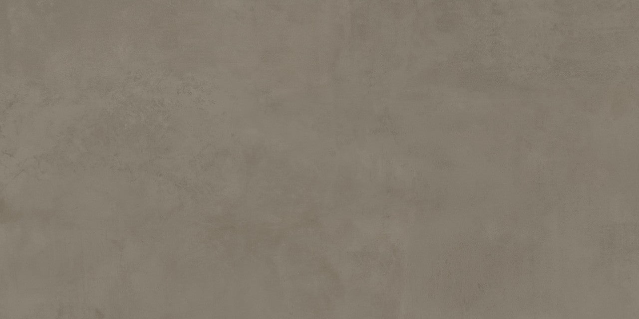 Carrelage effet Béton Gris Terre 150x75x0,9 cm Mat Vetrano - Sol et mur intérieur