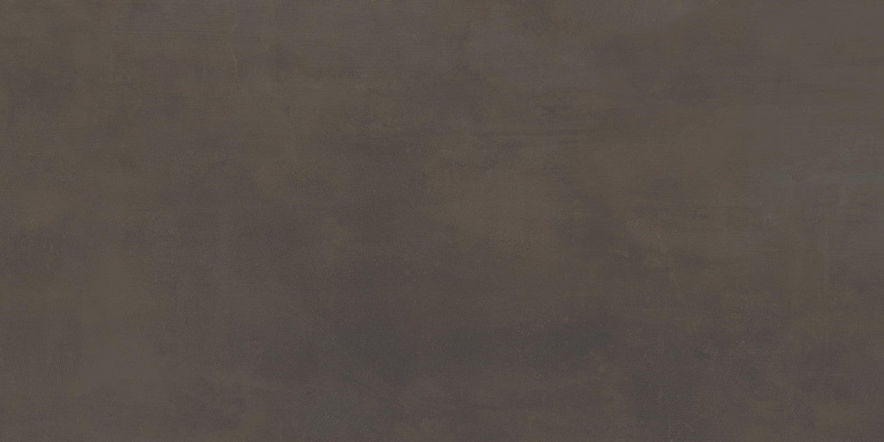 Carrelage effet Béton Brun Cuir 150x75x0,9 cm Mat Vetrano - Sol et mur intérieur