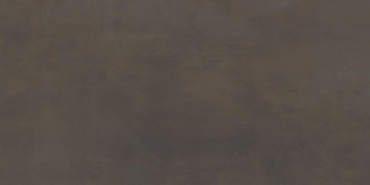 Carrelage effet Béton Brun Cuir 150x75x0,9 cm Mat Vetrano - Sol et mur intérieur