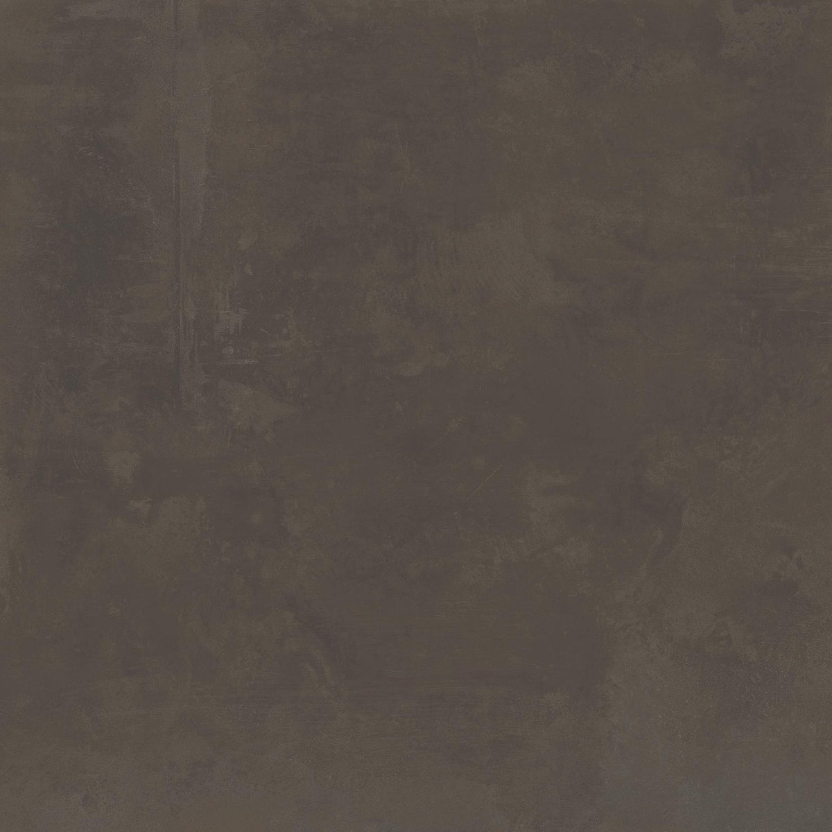 Carrelage effet Béton Brun Cuir 80x80x0,9 cm Mat Vetrano - Sol et mur intérieur