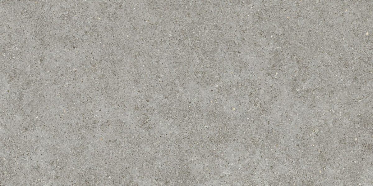Carrelage effet Pierre Calcaire Gris Cendré 120x60x0,9 cm Mat Domella - Sol et mur intérieur