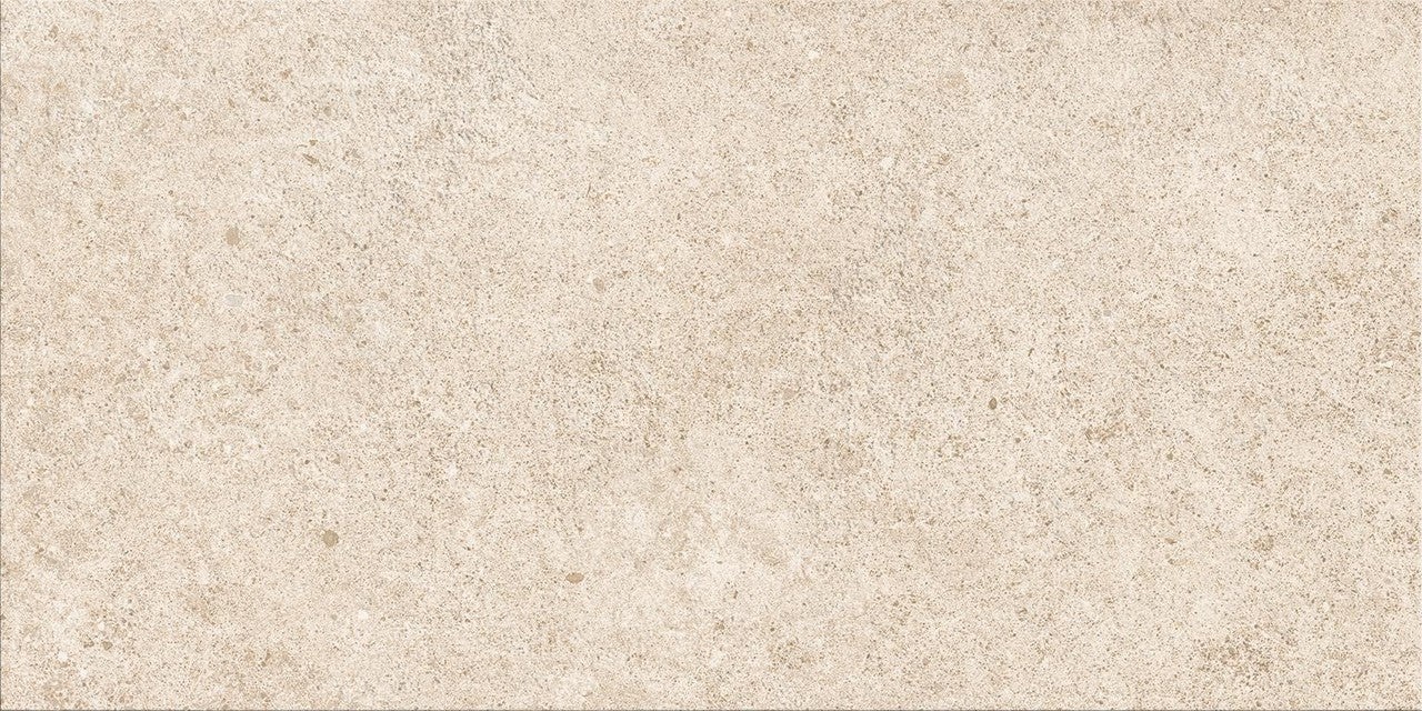 Carrelage effet Pierre Calcaire Beige Ivoire 60x30x0,9 cm Domella - Sol extérieur