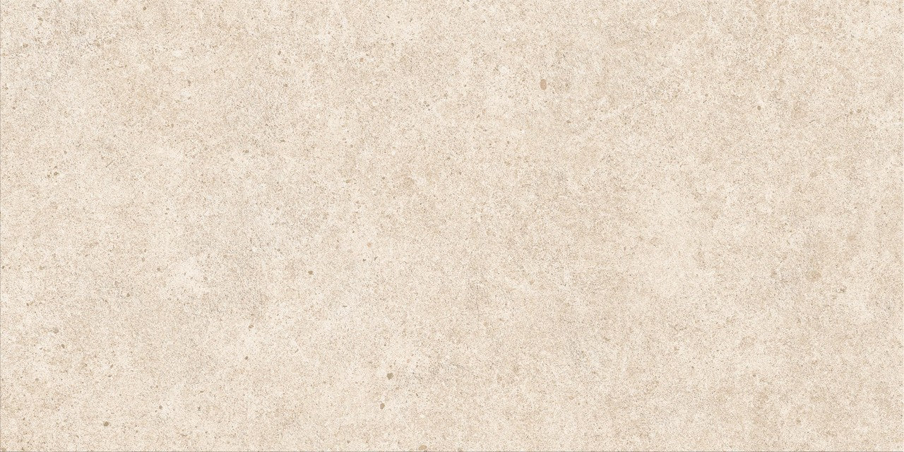 Carrelage effet Pierre Calcaire Beige Ivoire 120x60x0,9 cm Domella - Sol extérieur