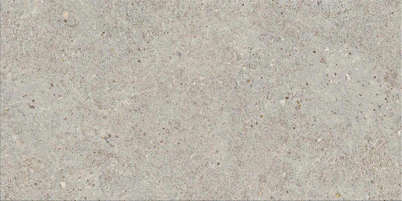Carrelage effet Pierre Calcaire Gris Galet 60x30x0,9 cm Domella - Sol extérieur