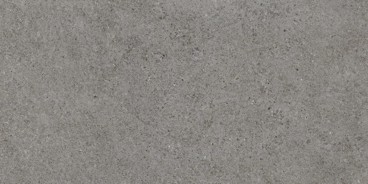 Carrelage effet Pierre Calcaire Gris Fumé 120x60x0,9 cm Domella - Sol extérieur