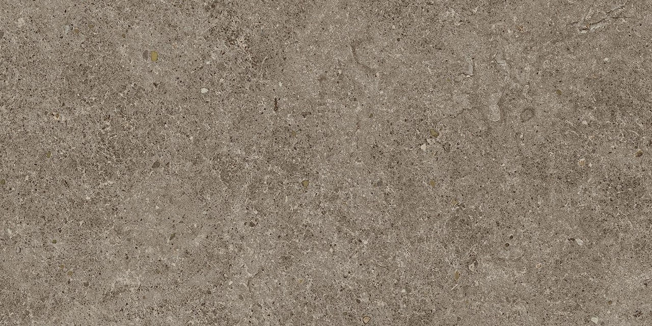 Carrelage effet Pierre Calcaire Gris Taupe 60x30x0,9 cm Mat Domella - Sol et mur intérieur