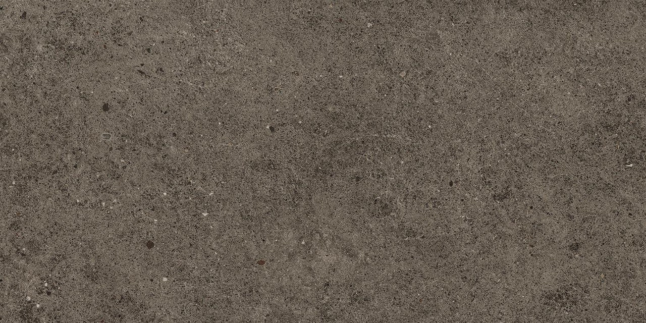 Carrelage effet Pierre Calcaire Gris Terre 60x30x0,9 cm Domella - Sol extérieur