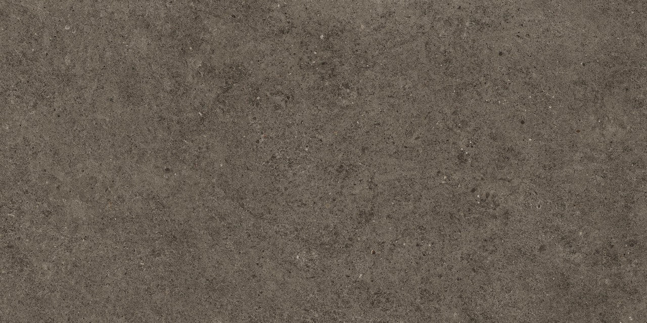 Carrelage effet Pierre Calcaire Gris Terre 120x60x0,9 cm Domella - Sol extérieur