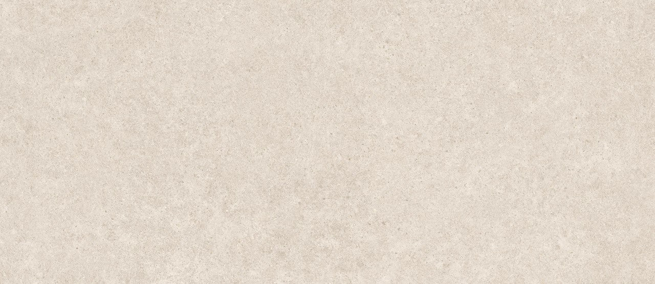 Carrelage effet Pierre Calcaire Blanc Craie 278x120x0,6 cm Mat Domella - Mur intérieur