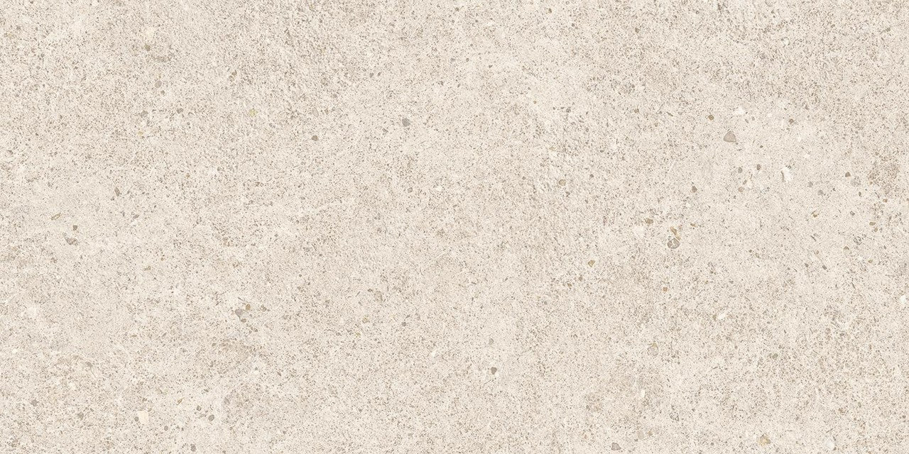 Carrelage effet Pierre Calcaire Blanc Craie 60x30x0,9 cm Mat Domella - Sol et mur intérieur