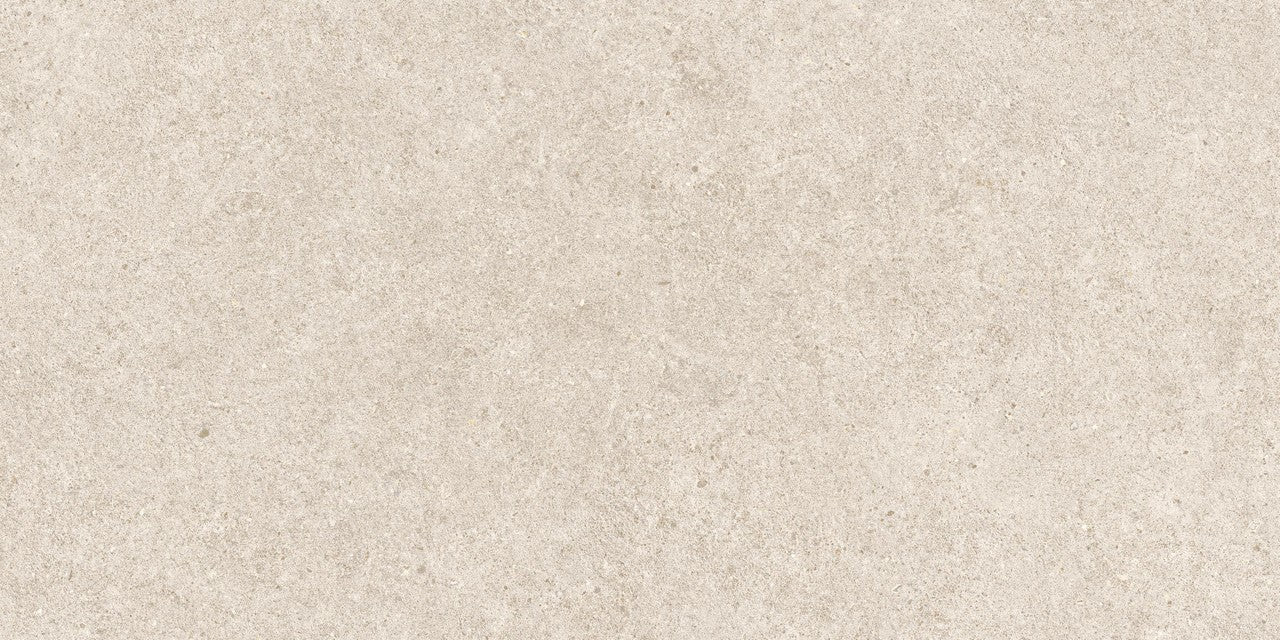 Carrelage effet Pierre Calcaire Blanc Craie 120x60x0,9 cm Domella - Sol extérieur