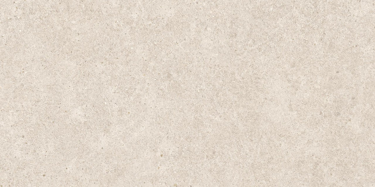Carrelage effet Pierre Calcaire Blanc Craie 120x60x0,9 cm Domella - Sol extérieur