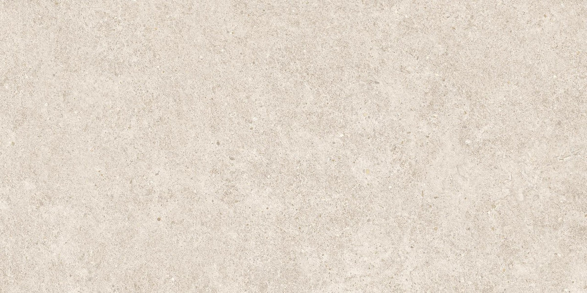 Carrelage effet Pierre Calcaire Blanc Craie 120x60x0,9 cm Mat Domella - Sol et mur intérieur