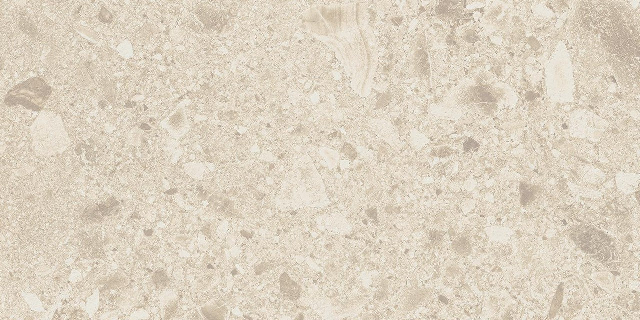 Carrelage effet Pierre Ceppo di Gré Beige 60x30x0,9 cm Mat Massira - Sol et mur intérieur
