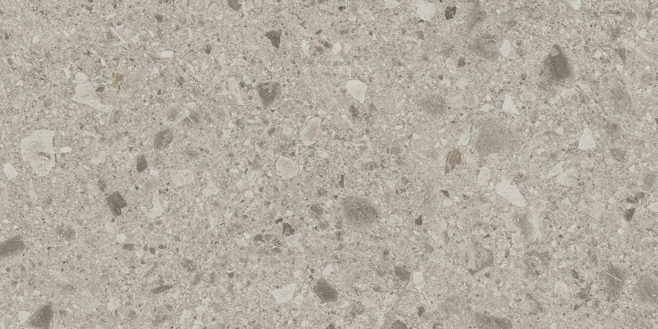Carrelage effet Pierre Ceppo di Gré Gris Clair 120x60x0,9 cm Mat Massira - Sol et mur intérieur