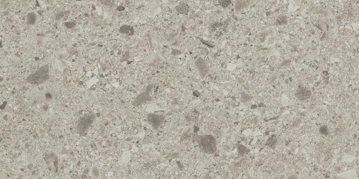 Carrelage effet Pierre Ceppo di Gré Gris Clair 120x60x2 cm Massira - Sol extérieur