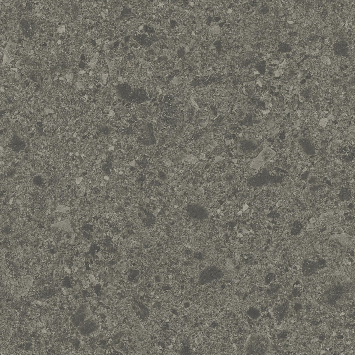 Carrelage effet Pierre Ceppo di Gré Gris Foncé 120x120x0,9 cm Mat Massira - Sol et mur intérieur