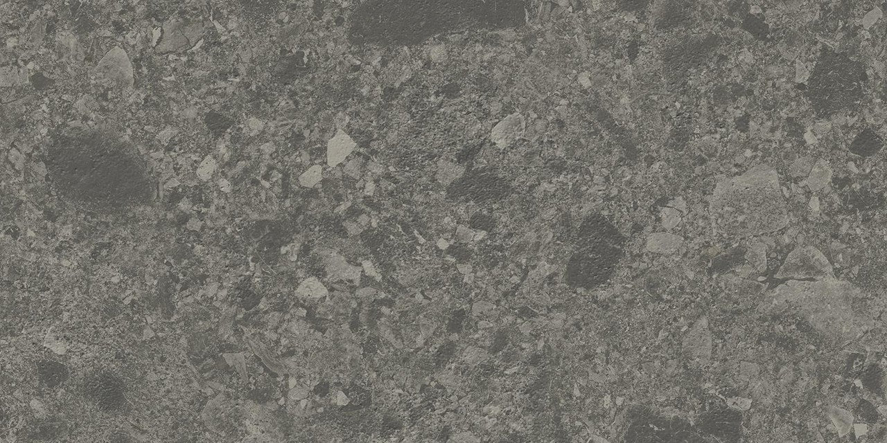 Carrelage effet Pierre Ceppo di Gré Gris Foncé 60x30x0,9 cm Massira - Sol extérieur
