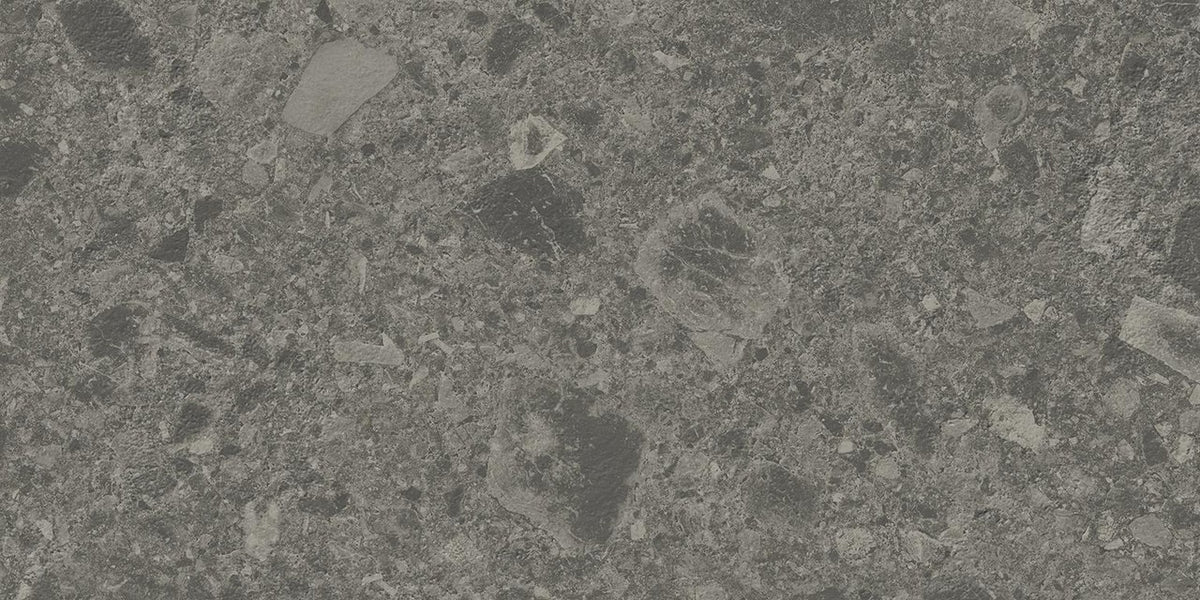Carrelage effet Pierre Ceppo di Gré Gris Foncé 60x30x0,9 cm Massira - Sol extérieur
