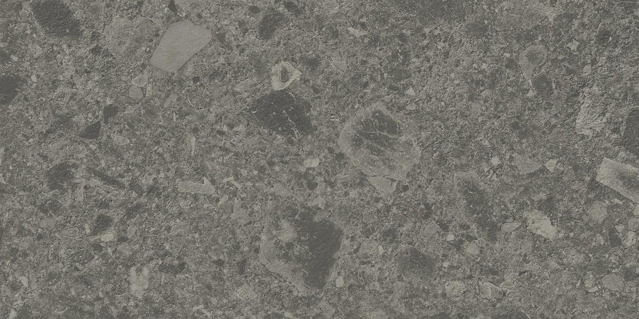 Carrelage effet Pierre Ceppo di Gré Gris Foncé 60x30x0,9 cm Massira - Sol extérieur