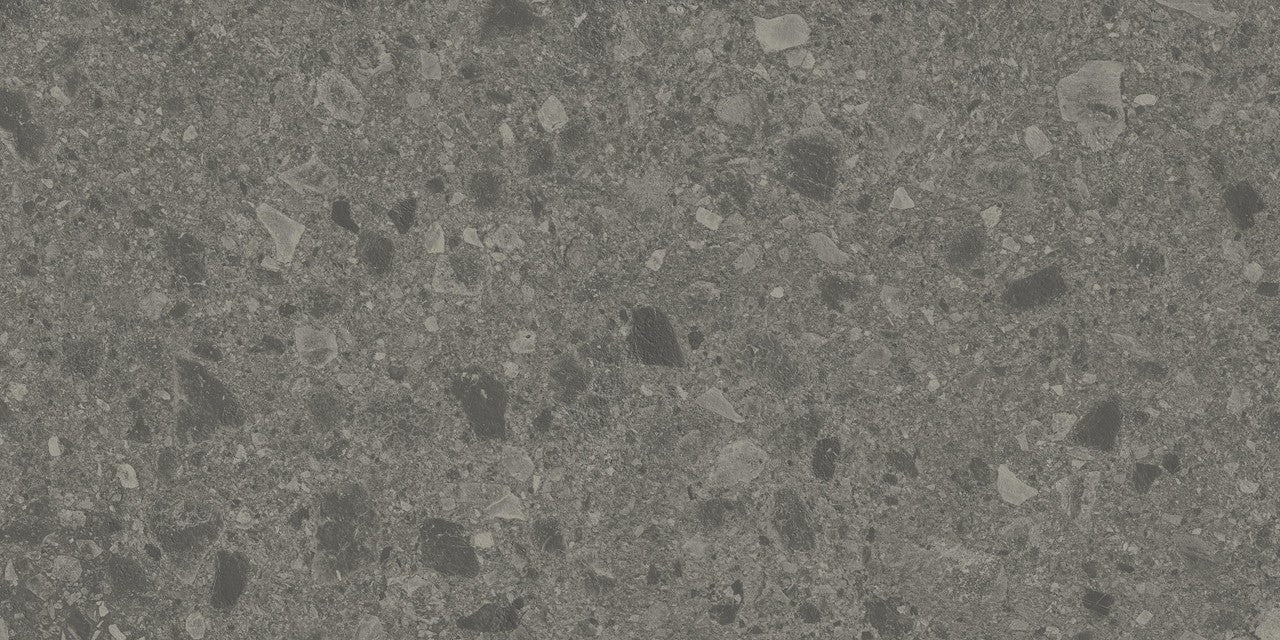 Carrelage effet Pierre Ceppo di Gré Gris Foncé 120x60x0,9 cm Mat Massira - Sol et mur intérieur