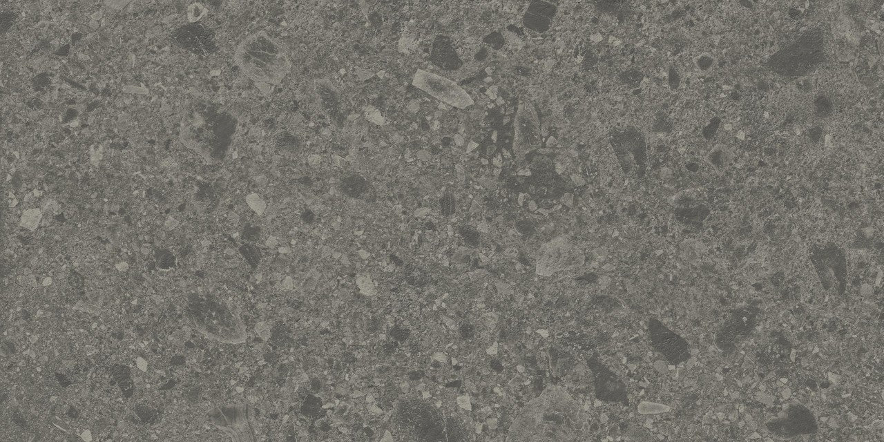 Carrelage effet Pierre Ceppo di Gré Gris Foncé 120x60x2 cm Massira - Sol extérieur