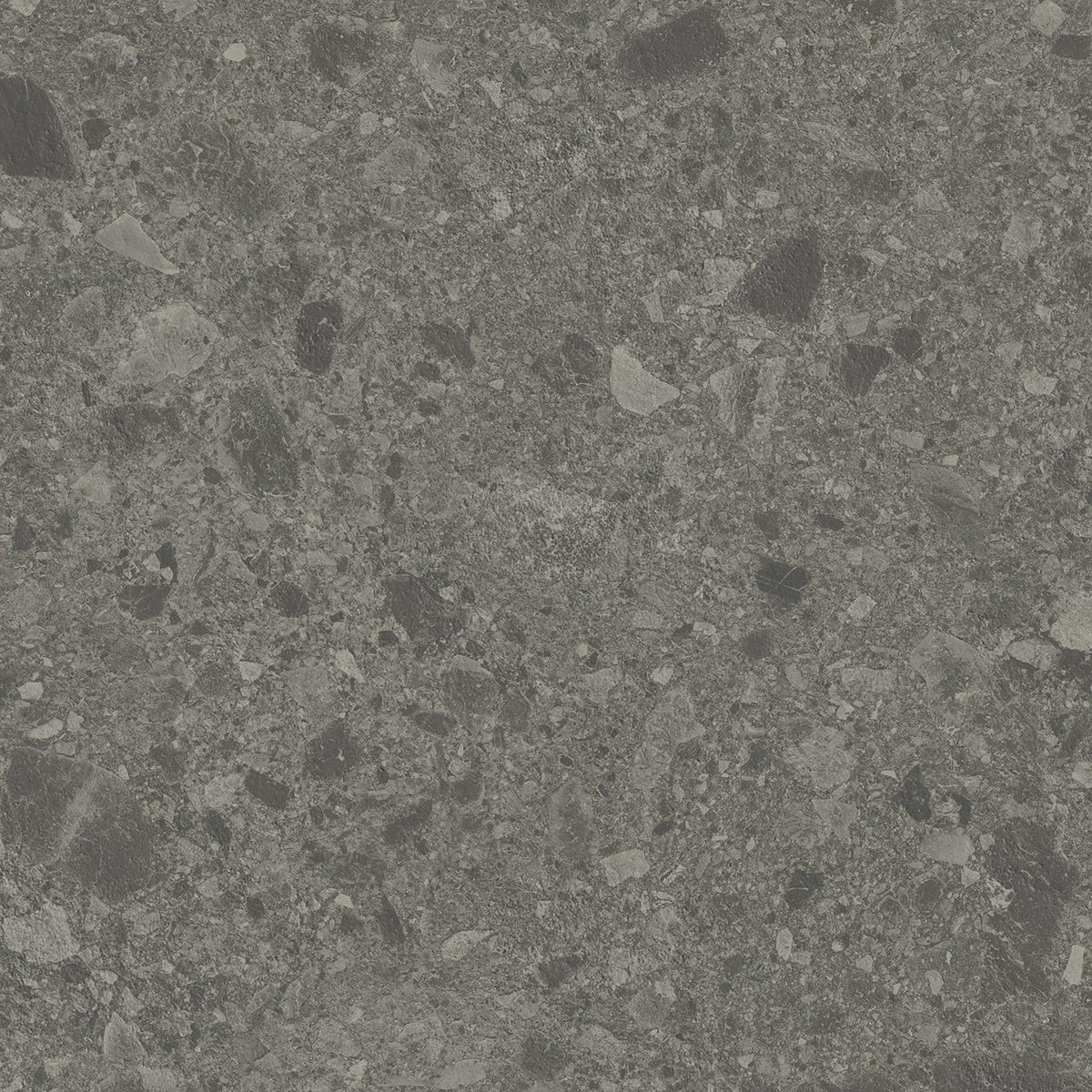 Carrelage effet Pierre Ceppo di Gré Gris Foncé 60x60x0,9 cm Mat Massira - Sol et mur intérieur