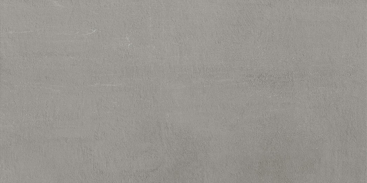 Carrelage effet Béton Gris Cendré 60x30x0,9 cm Mat Gravino - Sol et mur intérieur