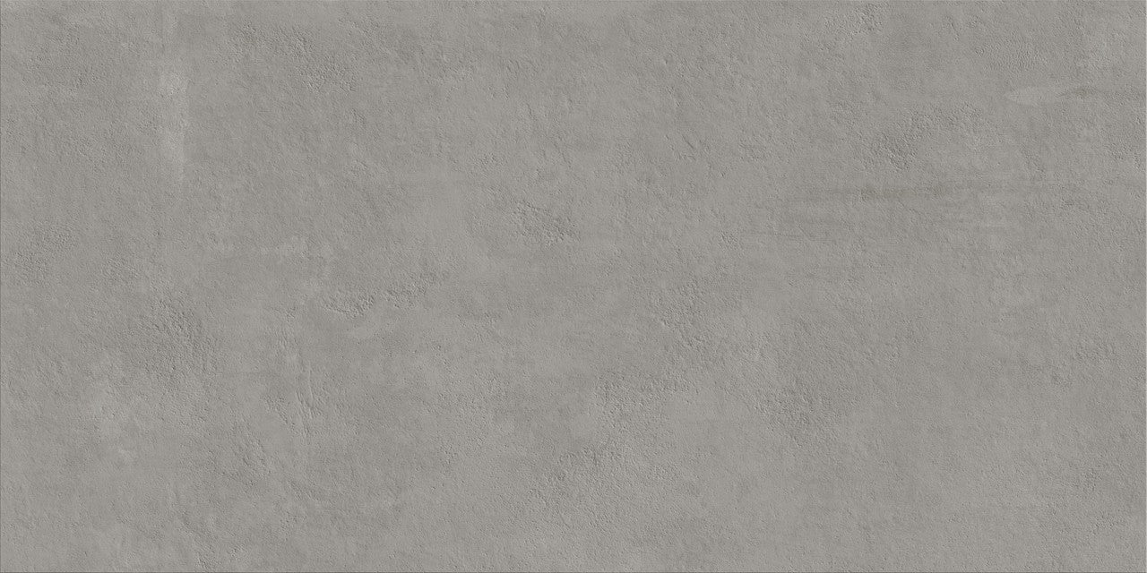 Carrelage effet Béton Gris Cendré 120x60x2 cm Gravino - Sol extérieur