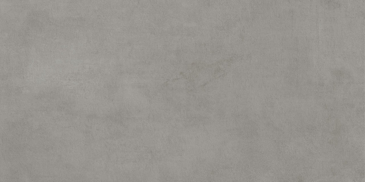 Carrelage effet Béton Gris Cendré 120x60x0,9 cm Mat Gravino - Sol et mur intérieur