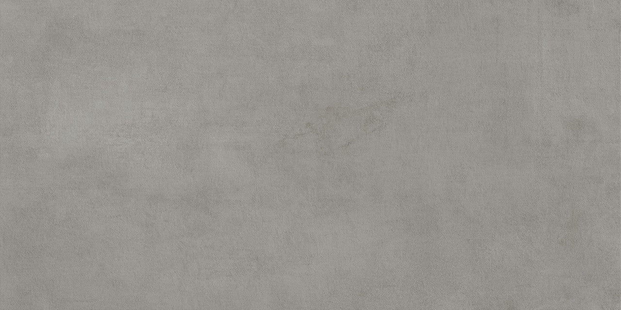Carrelage effet Béton Gris Cendré 120x60x0,9 cm Mat Gravino - Sol et mur intérieur