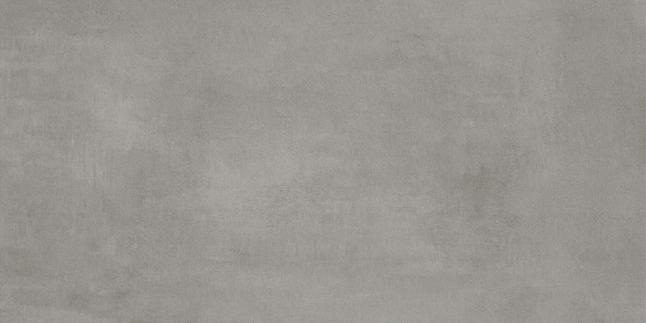 Carrelage effet Béton Gris Cendré 120x60x0,9 cm Mat Gravino - Sol et mur intérieur