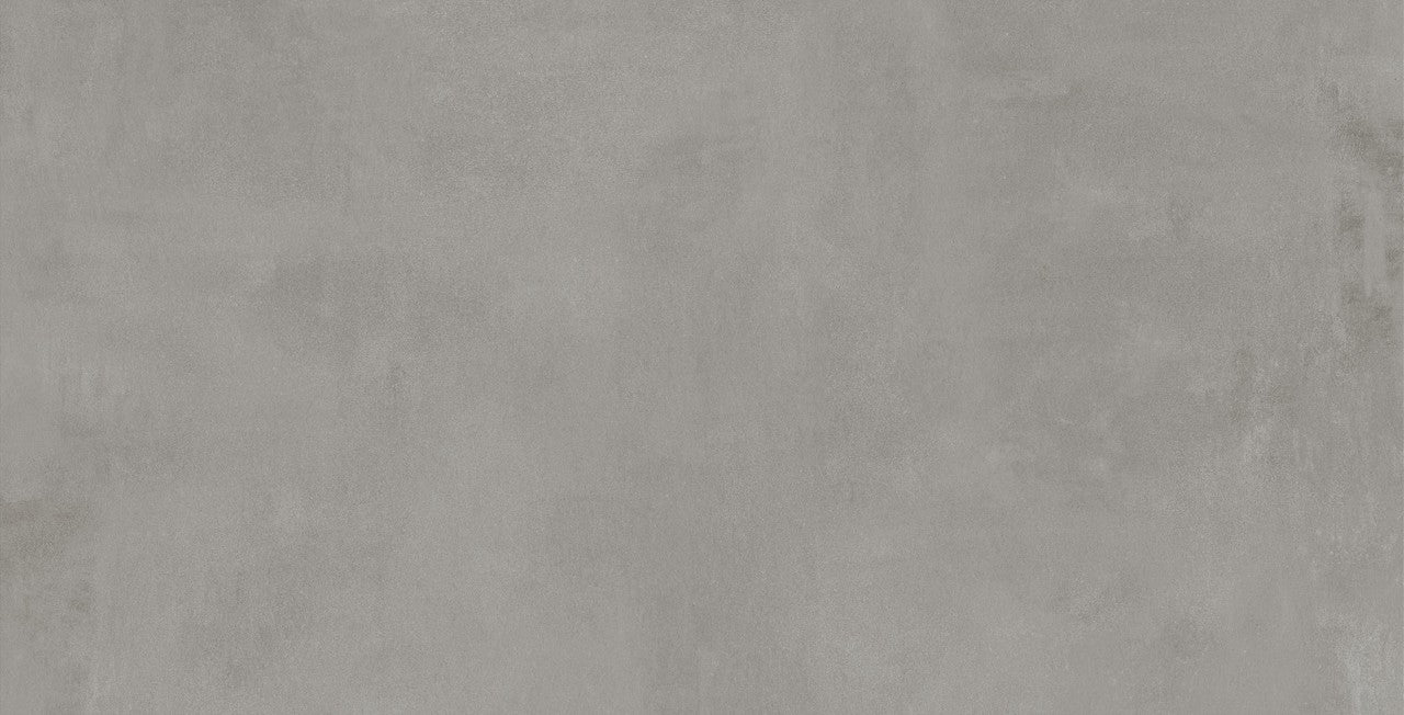 Carrelage effet Béton Gris Cendré 150x75x0,9 cm Mat Gravino - Sol et mur intérieur