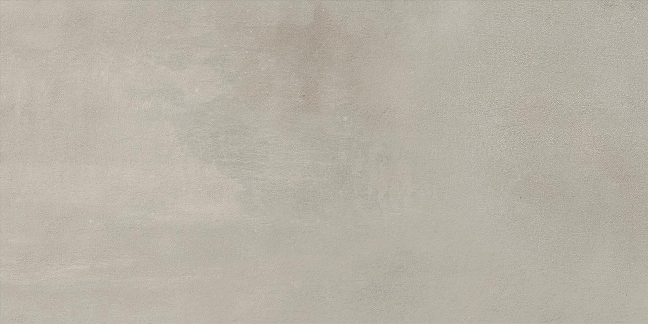 Carrelage effet Béton Gris Brume 60x30x0,9 cm Mat Gravino - Sol et mur intérieur