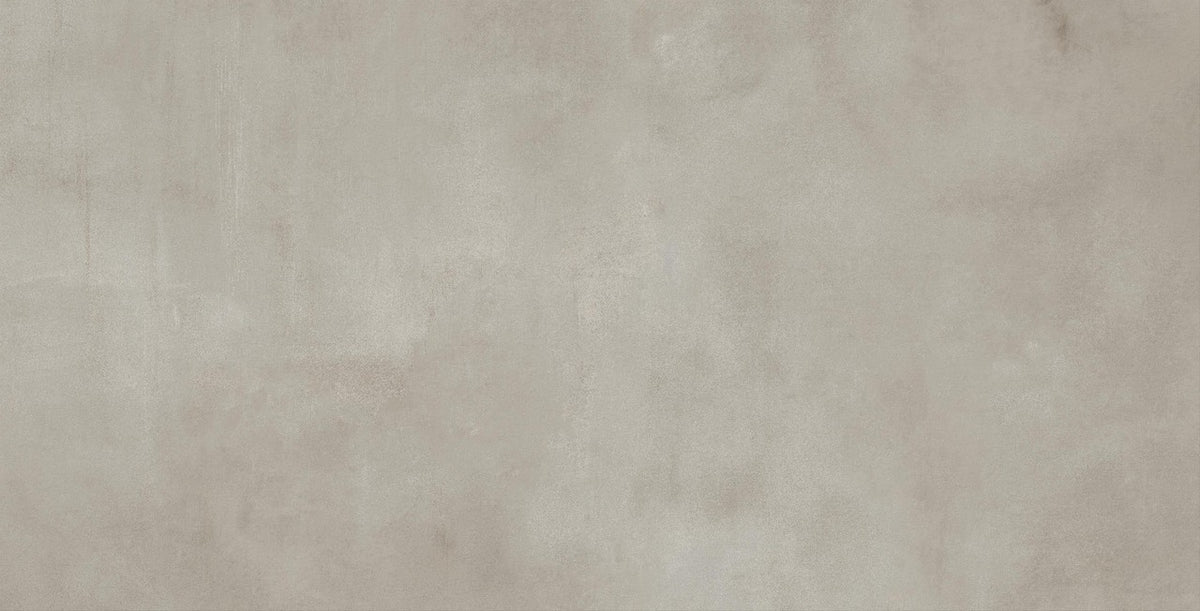 Carrelage effet Béton Gris Brume 150x75x0,9 cm Mat Gravino - Sol et mur intérieur
