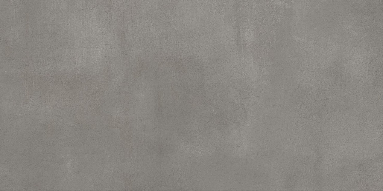 Carrelage effet Béton Gris Ombre 60x30x0,9 cm Mat Gravino - Sol et mur intérieur