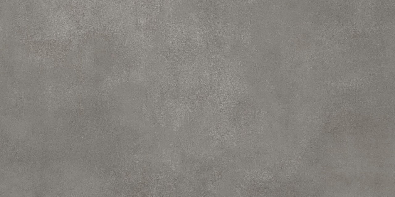 Carrelage effet Béton Gris Ombre 120x60x0,9 cm Mat Gravino - Sol et mur intérieur