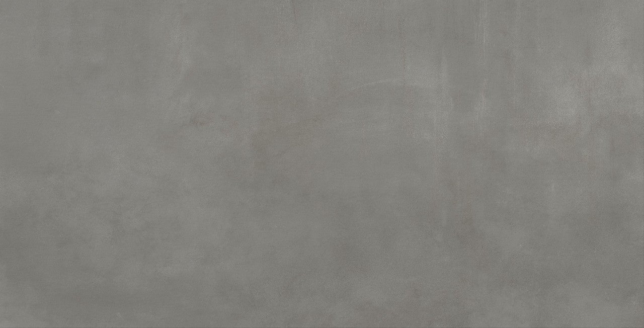 Carrelage effet Béton Gris Ombre 150x75x0,9 cm Mat Gravino - Sol et mur intérieur