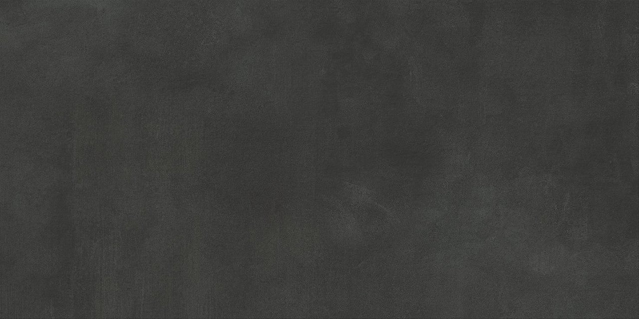 Carrelage effet Béton Gris Nuit 60x30x0,9 cm Mat Gravino - Sol et mur intérieur